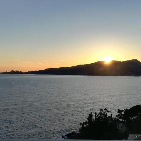 Ferienwohnung Una Conchiglia Sul Mare Attico Vista Portofino Zoagli Exterior foto