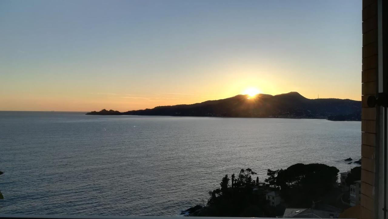 Ferienwohnung Una Conchiglia Sul Mare Attico Vista Portofino Zoagli Exterior foto