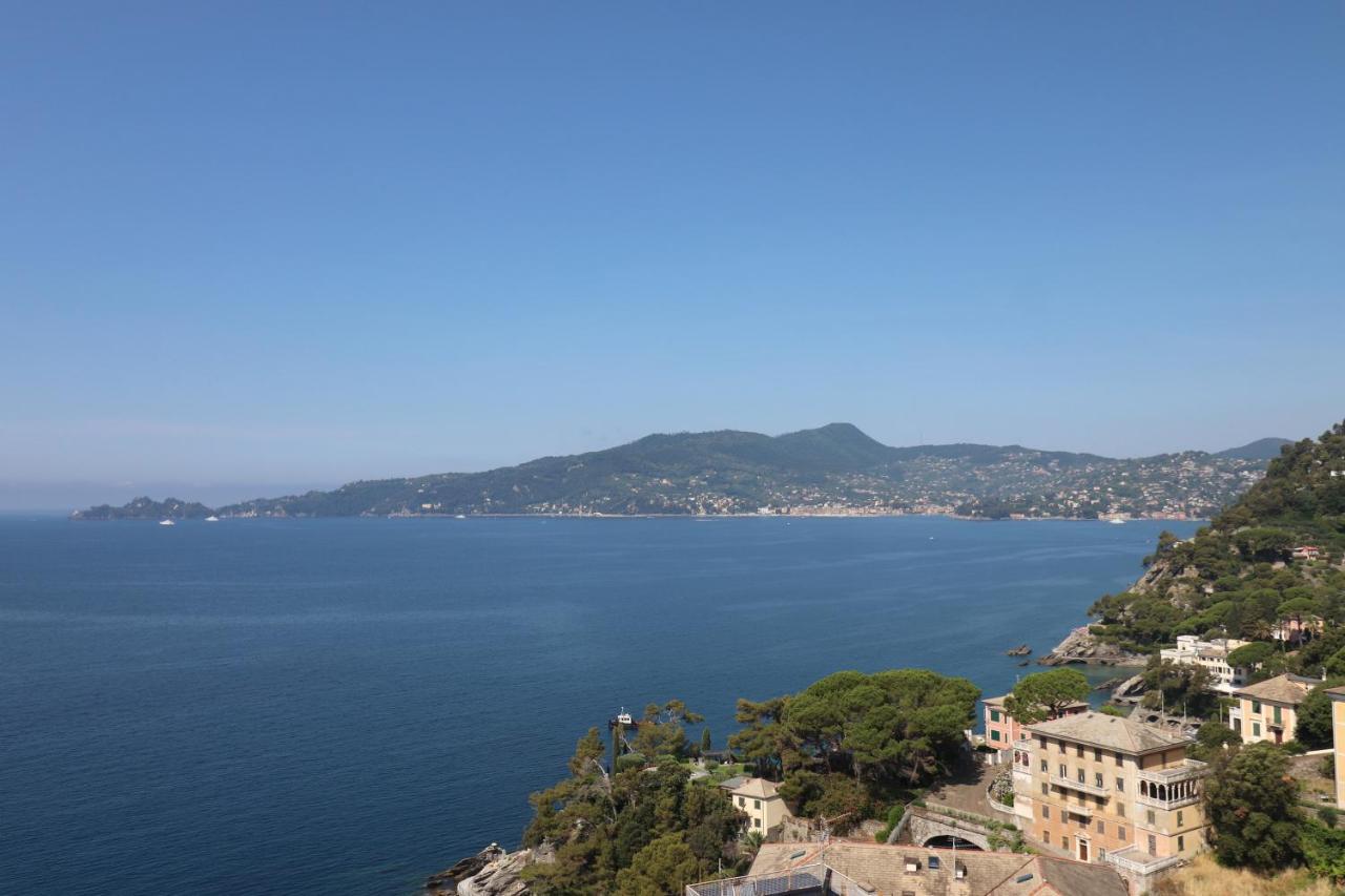 Una Conchiglia Sul Mare Attico Vista Portofino Zoagli Exterior foto