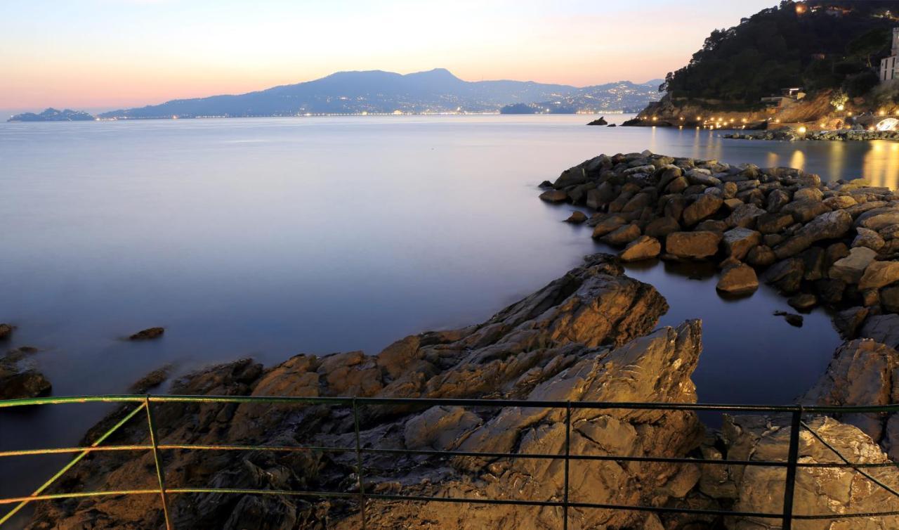 Ferienwohnung Una Conchiglia Sul Mare Attico Vista Portofino Zoagli Exterior foto