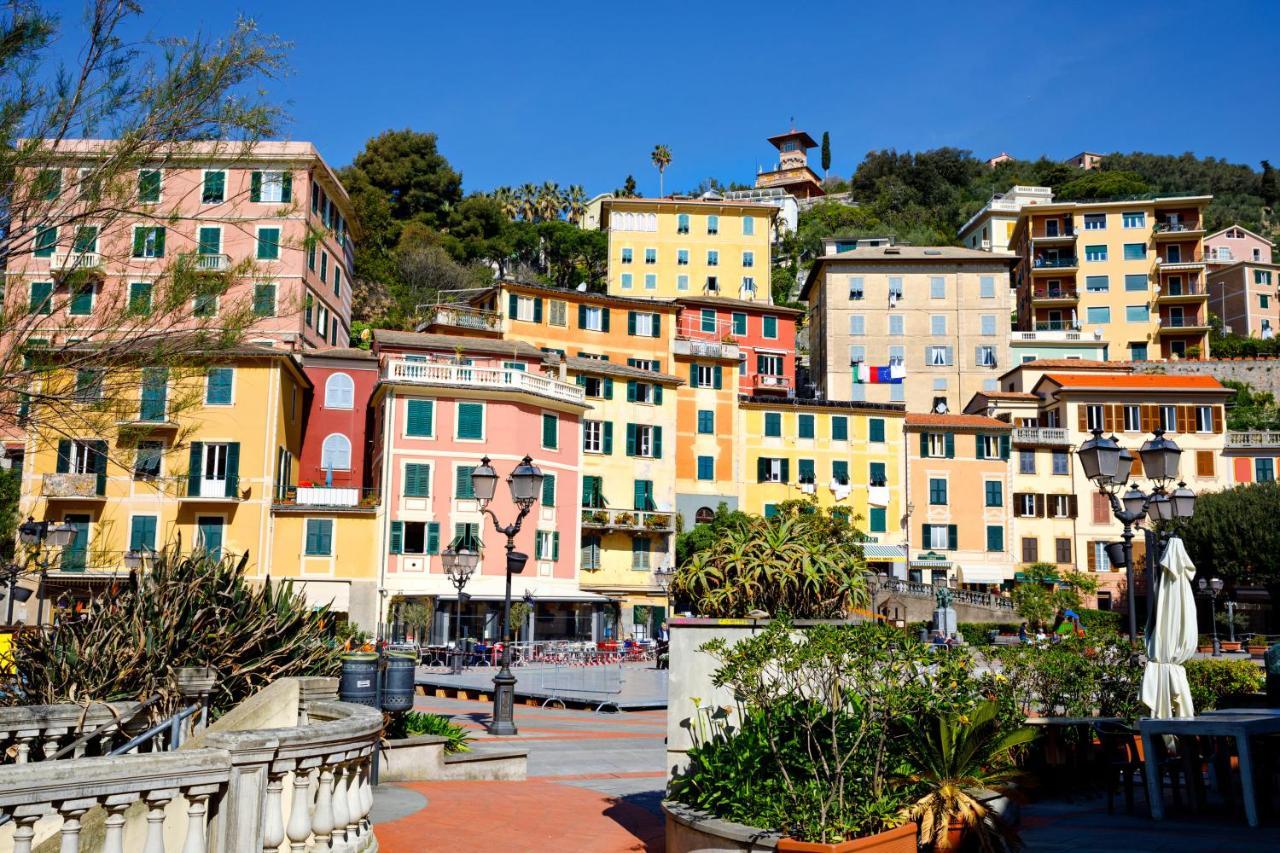Ferienwohnung Una Conchiglia Sul Mare Attico Vista Portofino Zoagli Exterior foto
