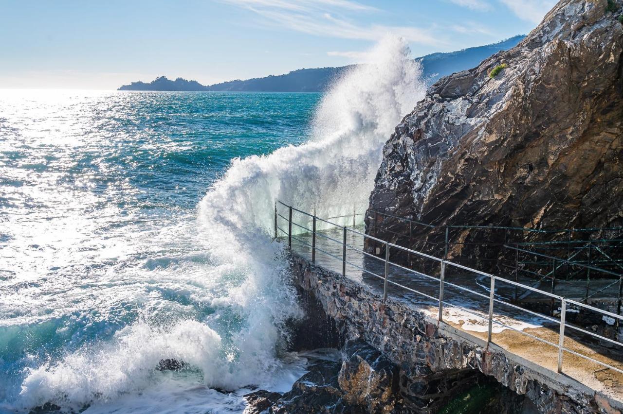 Una Conchiglia Sul Mare Attico Vista Portofino Zoagli Exterior foto