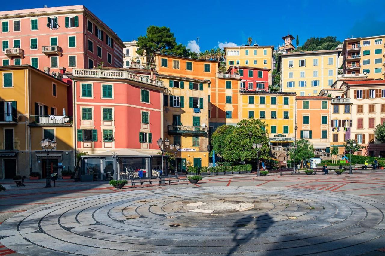 Ferienwohnung Una Conchiglia Sul Mare Attico Vista Portofino Zoagli Exterior foto